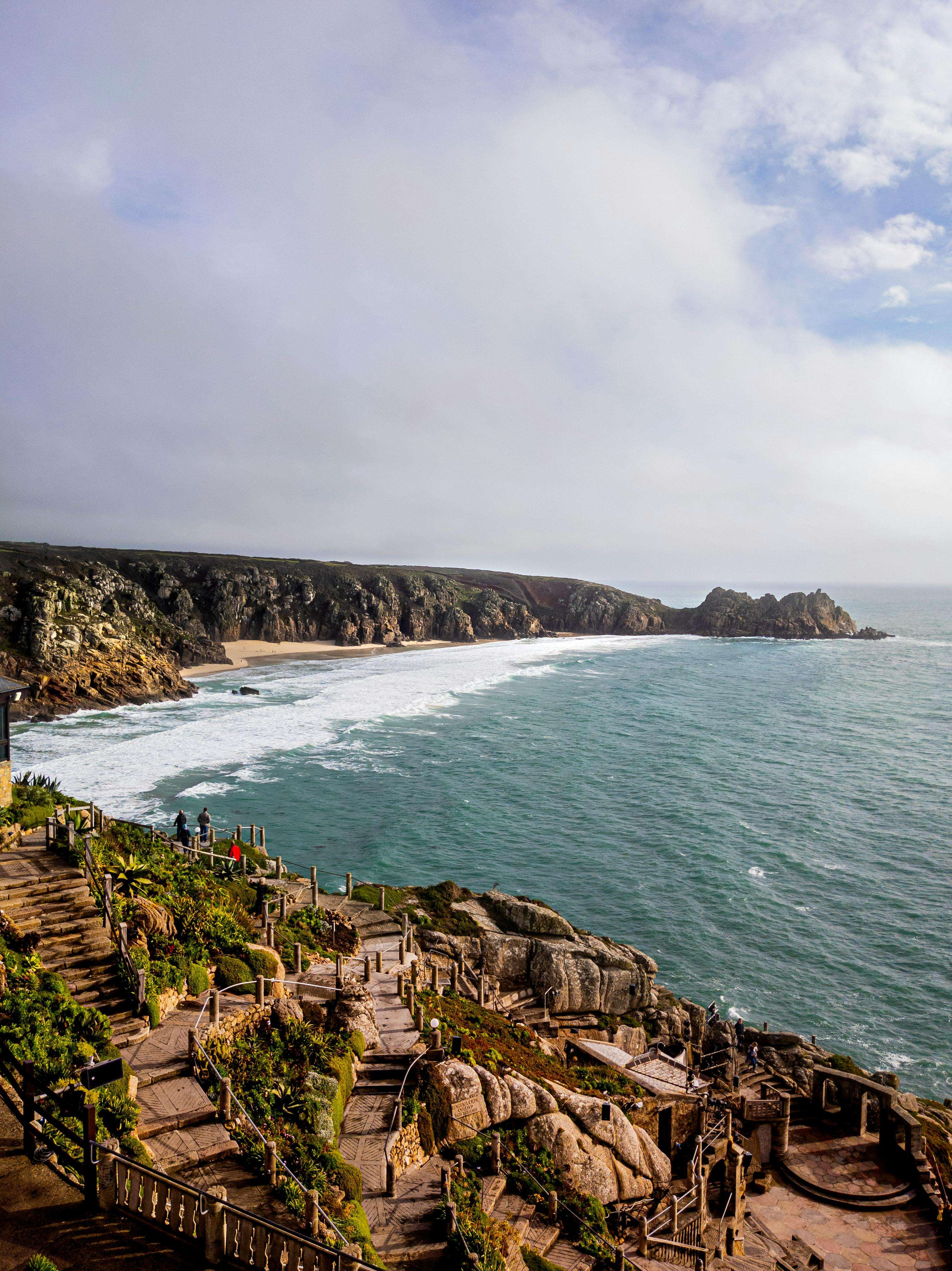 Cornwall coastline and local business landscape