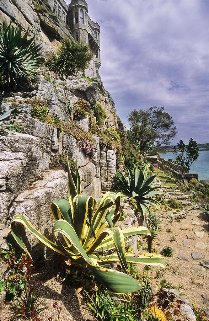 St Michael's Mount near Penzance harbour